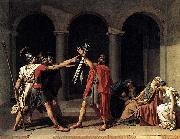 Jacques-Louis David, Oath of the Horatii